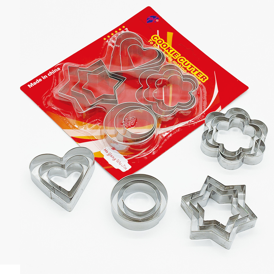 Heart-shaped 12-piece set