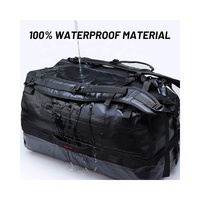 Sacs de voyage pour moto en bâche PVC 500D imperméable, personnalisables, 45L, 60L, 80L, pour le tourisme et les sports de plein air