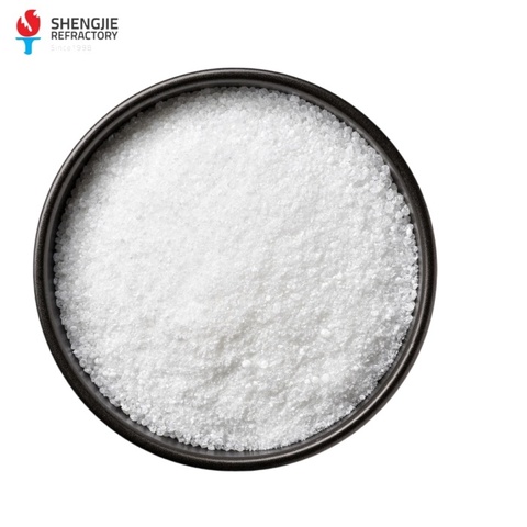 Factory Wholesale White Corundum Particles Fused Alumina for Surface Treatment High Quality Refractory Material