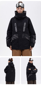 Nouvelle conception de combinaison de <span class=keywords><strong>ski</strong></span>, <span class=keywords><strong>veste</strong></span> de <span class=keywords><strong>ski</strong></span> imperméable, <span class=keywords><strong>veste</strong></span> de snowboard, coupe-vent et imperméable, à capuche, pour homme et <span class=keywords><strong>femme</strong></span> - Product Image 6