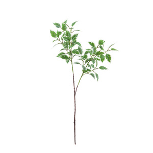 Tizen, venta al por mayor, hoja de rama larga Artificial, planta verde, hoja Artificial para la decoración del hogar y del Hotel - Product Image 3