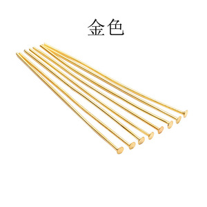 Épingles plates en métal pour la fabrication de boucles d'oreilles, 40 mm, en fer plaqué, composants de bijoux, épingles en T, accessoires pour bracelets et colliers - Product Image 5
