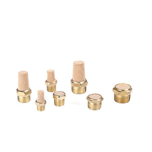 BSL-01 pneumatica/02/03/04 ad alta precisione 1/8-2 pollici a forma di cono silenziatore in ottone polvere silenziatore d'aria fabbrica spedito - Product Image 5