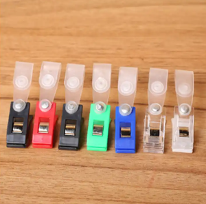 2025 Sản Phẩm Mới Bán Hàng Nhà Máy Tùy Biến 1.2*7.5Cm Tên Huy Hiệu Clip Cung Cấp Thẻ Clip Huy Hiệu Clip - Product Image 3