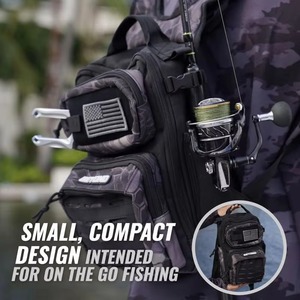 Free Sample <b>Fishing</b> <b>Tackle</b> Backpack Lightweight Outdoor bag <b>Fishing</b> Gear Shoulder Storage Bag - Product Image 4