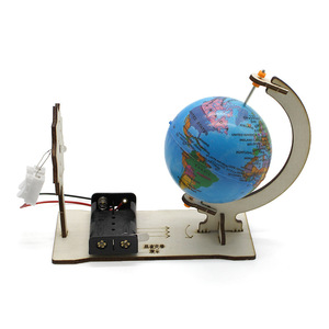 Kit de Modélisme en Bois, Métal et Plastique, <span class=keywords><strong>Projecteur</strong></span> DIY, Jouet Éducatif Scientifique et Physique pour Enfants de 5 à 7 Ans - Product Image 2