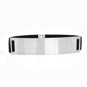 Espejo de Metal dorado de estilo coreano para mujer, vestido de <span class=keywords><strong>boda</strong></span> a juego, cinturones elásticos - Product Image 5