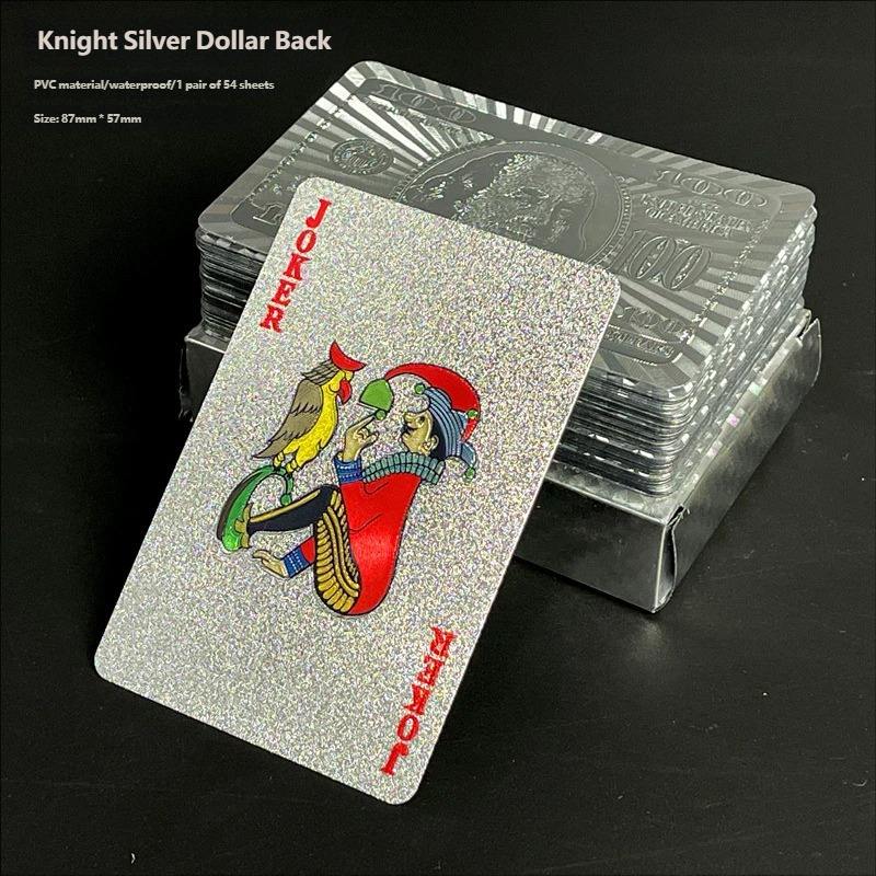 Silver dollar backprint