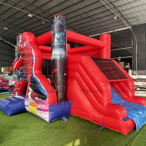 Outdoor <b>Inflatable</b> Small Jumping House for Kids Commercial Castles Wholesale Castle <b>Inflatable</b> Castles Spiderman Inflatab - Product Image 4
