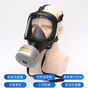 หน้ากากป้องกันฝุ่นแบบเต็มหน้า Pinjie พร้อมไส้กรองไอระเหยอินทรีย์ สำหรับป้องกันฝุ่นจากการทำเหมืองและก๊าซอันตราย - Product Image 2