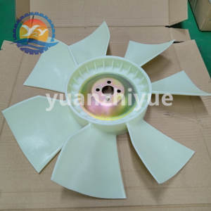 ใบพัดพัดลมระบายความร้อนเครื่องยนต์4BG1 7ใบมีด4รูสำหรับรถขุด <span class=keywords><strong>EX120</strong></span>-5ฮิตาชิ - Product Image 4