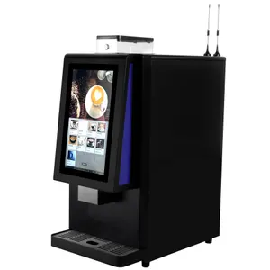Haushalt Luxus automatische Bohne-zu-Tasse kommerzielle intelligente Espressokaffeemaschine Verkaufsautomat