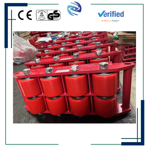 उपकरण परिवहन के लिए भारी शुल्क मशीनरी स्केट 360 डिग्री घूर्णन इस्पात मंच - Product Image 2