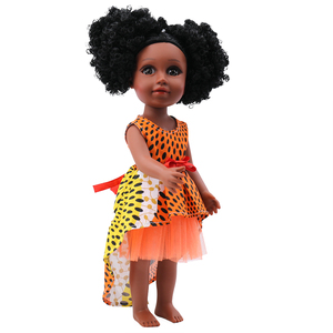 <span class=keywords><strong>Bambole</strong></span> Realistiche Personalizzate Nere in Vendita, Giocattoli Educativi Fatti a Mano per Bambine, Accessori in Plastica e Tessuto - Product Image 4