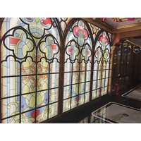 Farbige Glaspaneele für Deckenkuppeln und Oberlichter, Irisierendes Laminiertes Kunstglas für Hotelprojekte im Großhandel