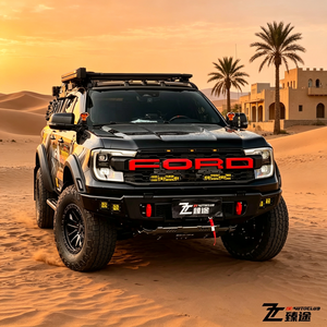 Camping-car 4x4 Ranger Edition Desert, spécifications GCC, style 4 roues motrices, tente de toit escamotable pour le désert des Émirats arabes unis, isolation thermique, camping-car pick-up personnalisé - Product Image 1