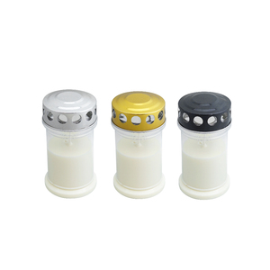 Velas de Bendición para Tumbas de Alta Calidad, Lámparas de Cementerio con Salmos, Velas Espirituales para Oración, para Entierros Cristianos - Product Image 1