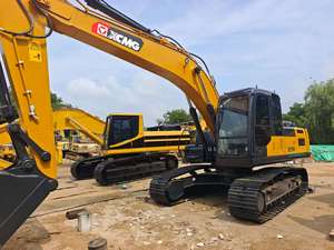 รถขุดตีนตะขาบ XCMG XE215DA มือสอง ขนาด 21 ตัน แบบไฮดรอลิก พร้อมบุ้งกี๋สีเหลือง สำหรับงานก่อสร้างและงานดิน - Product Image 6