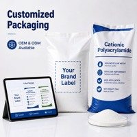 Polyacrylamide cationique CPAM pour le traitement des eaux minières, produit chimique floculant