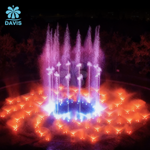 Davis đài phun nước ngoài trời dẫn ánh sáng đài phun nước vòi phun nhảy múa âm nhạc đài phun nước để bán - Product Image 1