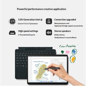 <span class=keywords><strong>Microsoft</strong></span> <span class=keywords><strong>Surface</strong></span> <span class=keywords><strong>Pro</strong></span> 9 <span class=keywords><strong>X</strong></span> Elite 2 en 1 Ultrabook, 16 GB de RAM, 512 GB de Almacenamiento, Tableta Reacondicionada con Teclado y Lápiz, WiFi - Product Image 4