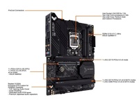 Vente en gros de la carte mère ASUS TUF GAMING Z590-PLUS WIF ATX LGA1200 pour processeur de 10e/11e génération, 4XDDR4, HDMI, PCI-E 4.0, 128 Go pour ordinateur de bureau