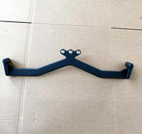 Accessoires pour machine à câble de gym en acier, 5 pièces : Barre de tirage vertical multi-prise, Poignée de rame en V pour l'entraînement des muscles du dos