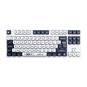KC87 Clavier de jeu mécanique <span class=keywords><strong>AZERTY</strong></span> Disposition ISO française Clavier TKL Tri-mode RVB Support d'échange à chaud Clavier personnalisé OEM/ODM - Product Image 1