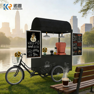 Tricycle à moteur pour la vente de nourriture rapide, camionnette à crème glacée avec congélateur - Product Image 6