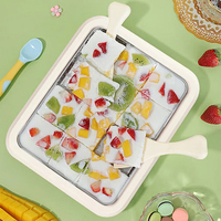 Prix fiable rose blanc PP 304 acier inoxydable ménage petite machine à crème glacée fruits Mini sorbetière