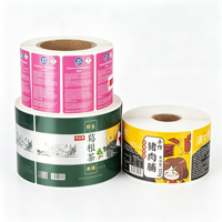 Étiquettes autocollantes personnalisées en rouleau, impression couleur, imperméables, pour aliments, collations, thé, cosmétiques, bouteilles