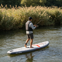 Nouvelle planche de surf gonflable écologique légère, best-seller, pour yacht sportif, design pliable stable, prête à la dérive, en PVC, 140 kg