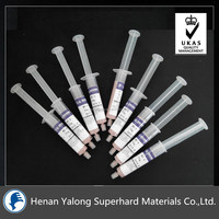 Ventes bien chine fabrication professionnelle/technique micron diamant polissage rodage pâte diamant meulage pâte pour métal