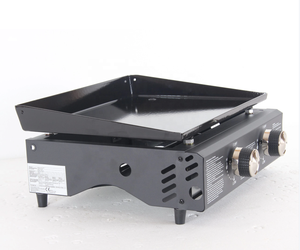Surface de cuisson 46*37CM 2 Brûleurs Grill <span class=keywords><strong>Plancha</strong></span> Gaz - Product Image 2