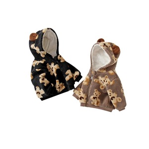 Nuovo inverno lana orso di agnello per bambini e bambine manica lunga giacca calda cappotto stile Casual con cerniera in <span class=keywords><strong>pile</strong></span> polare per bambini - Product Image 2