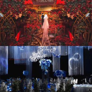 50cm/20 "Bình Hoa Nến trang trí đám cưới Bảng trung tâm hoa giá đường dẫn - Product Image 5