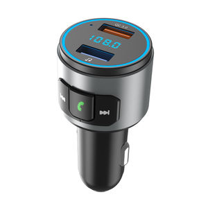 <span class=keywords><strong>Convertidor</strong></span> modulador inalámbrico Bluetooth 347 de fábrica, transmisor FM de coche de carga rápida USB Dual, Kit de coche BT, Radio FM, reproductor de música <span class=keywords><strong>Mp3</strong></span> - Product Image 1