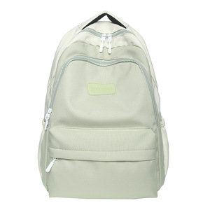 Lightweight Fashion <b>School</b> <b>Backpack</b> Unisex <b>Waterproof</b> Nylon Zipper Closure Travel Rucksack Sports High <b>School</b> - Product Image 1