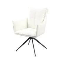 Table basse moderne en verre et MDF blanc pour le salon, meubles CT-919