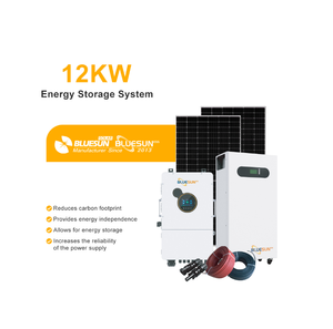 ระบบจัดเก็บพลังงานแสงอาทิตย์แบบไฮบริด 10kW 12kW ประสิทธิภาพสูง ระบบแยกเฟส สำหรับใช้งานนอกกริดและในกริด เหมาะสำหรับบ้านและธุรกิจ - Product Image 6
