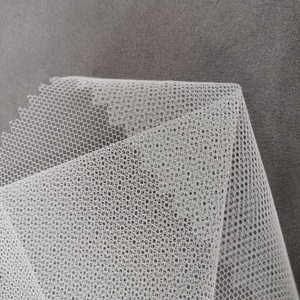 Váy Cưới Vải Lưới Trong Suốt, Chất Liệu Ni Lông 100%, Màu Trắng, Mềm Mại, Vải Tuyn - Product Image 3