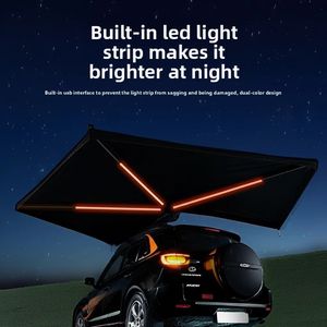 XR-Force SA-02 ผ้าใบกันสาดทรงพัด 270 สำหรับรถยนต์ 4 ฤดู แบบชั้นเดียว ขนาด 217x171x3 ซม. น้ำหนัก 13 กก. - Product Image 1