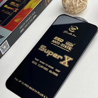 Offre Spéciale ESD antistatique super x verre trempé pour infinix HOT 20 PLAY SPARK 10 PRO film de protection en verre trempé à colle complète HOT30