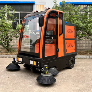 Ride On Sweeper 800mm Main Brush 48V 150Ah Battery For Factory Workshop Warehouse <b>Cleaning</b> - Product Image 1