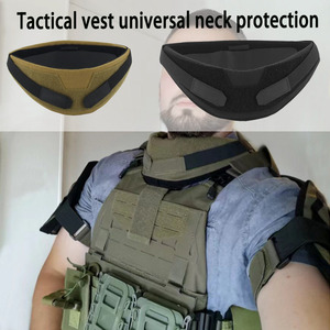 Protecteur de cou tactique, sangle rembourrée kaki, ajustement universel, taille unique, pour FCSK JPC 6094 VULPO - Product Image 3