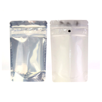 Kantong Plastik Zip Lock Berwarna Segel Tiga Sisi untuk Kemasan Teh, Makanan, Kacang, Camilan, Kopi