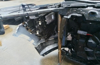 OEM Asli untuk Cadillac XT4 Penutup Bumper Depan 2024-2025 42858077 Gaya Facelift Baru Kelas A Bekas Nose Cut