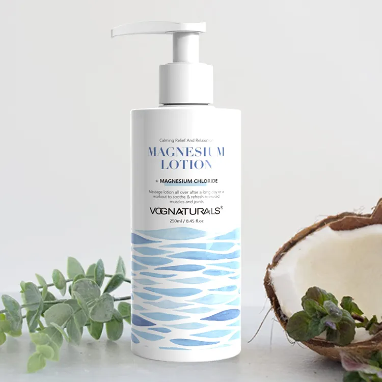 Private Label Magnesium Lotion Soothing Relief Silky Hydration Moisturizing Body Lotion