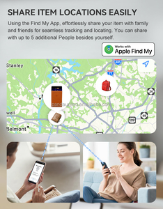 Làm việc với Apple tìm thấy Ví an toàn Mag của tôi theo dõi người giữ từ tính mạnh nhất cho <span class=keywords><strong>Iphone</strong></span> với 6 khe cắm thẻ - Product Image 6
