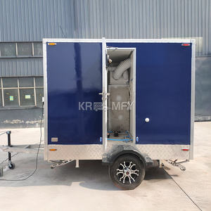 Baño Portátil para Discapacitados 2025, Remolque con Inodoro Móvil para Exteriores con Aire Acondicionado y Caja de Madera - Product Image 6